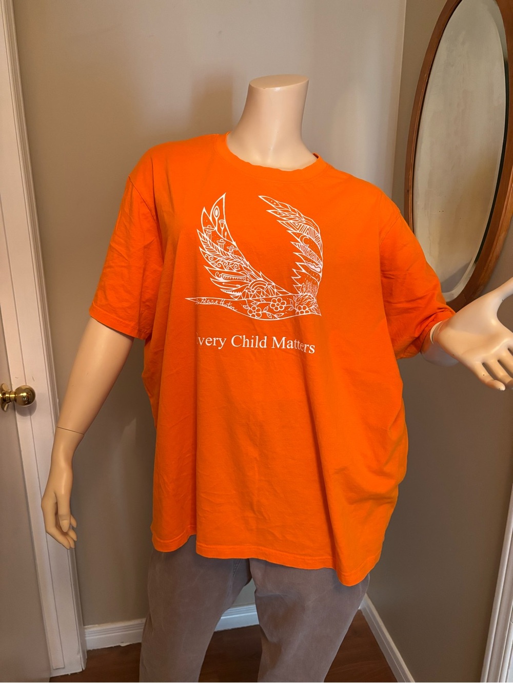 Inspire Orange 'Every Child Matters' Short Sleeve Tee